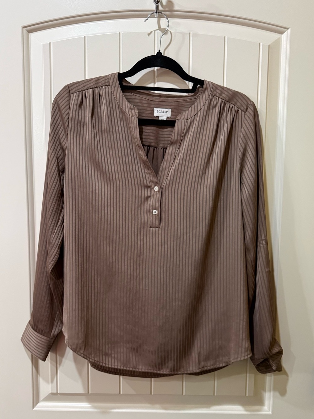 J. Crew Brown Blouse